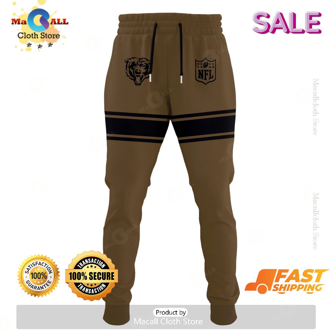 Chicago Bears Salute To Service Veterans Day Hoodie 3D, Long Pant