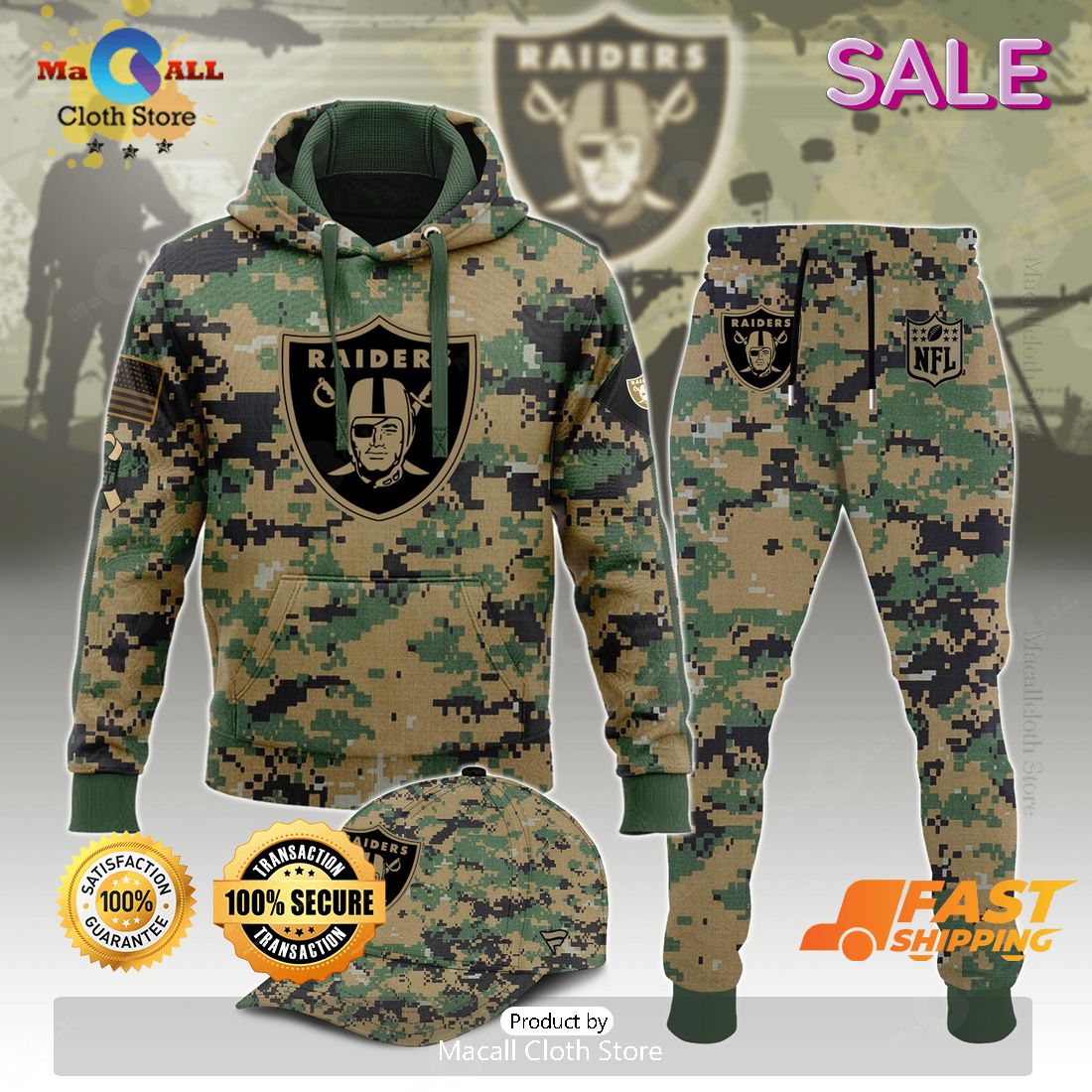 Las Vegas Raiders Veteran For Veteran Army Design Hoodie 3D, Long Pant Las Vegas Raiders Veteran For Veteran Army Design Hoodie 3D, Long Pant