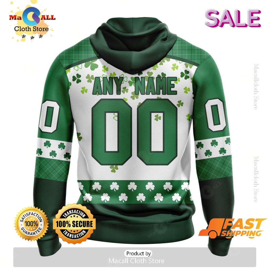 Personalized NHL Calgary Flames Special Design For St. Patrick Day Hoodie, Sweatshirt 3D Personalized NHL Calgary Flames Special Design For St. Patrick Day Hoodie, Sweatshirt 3D