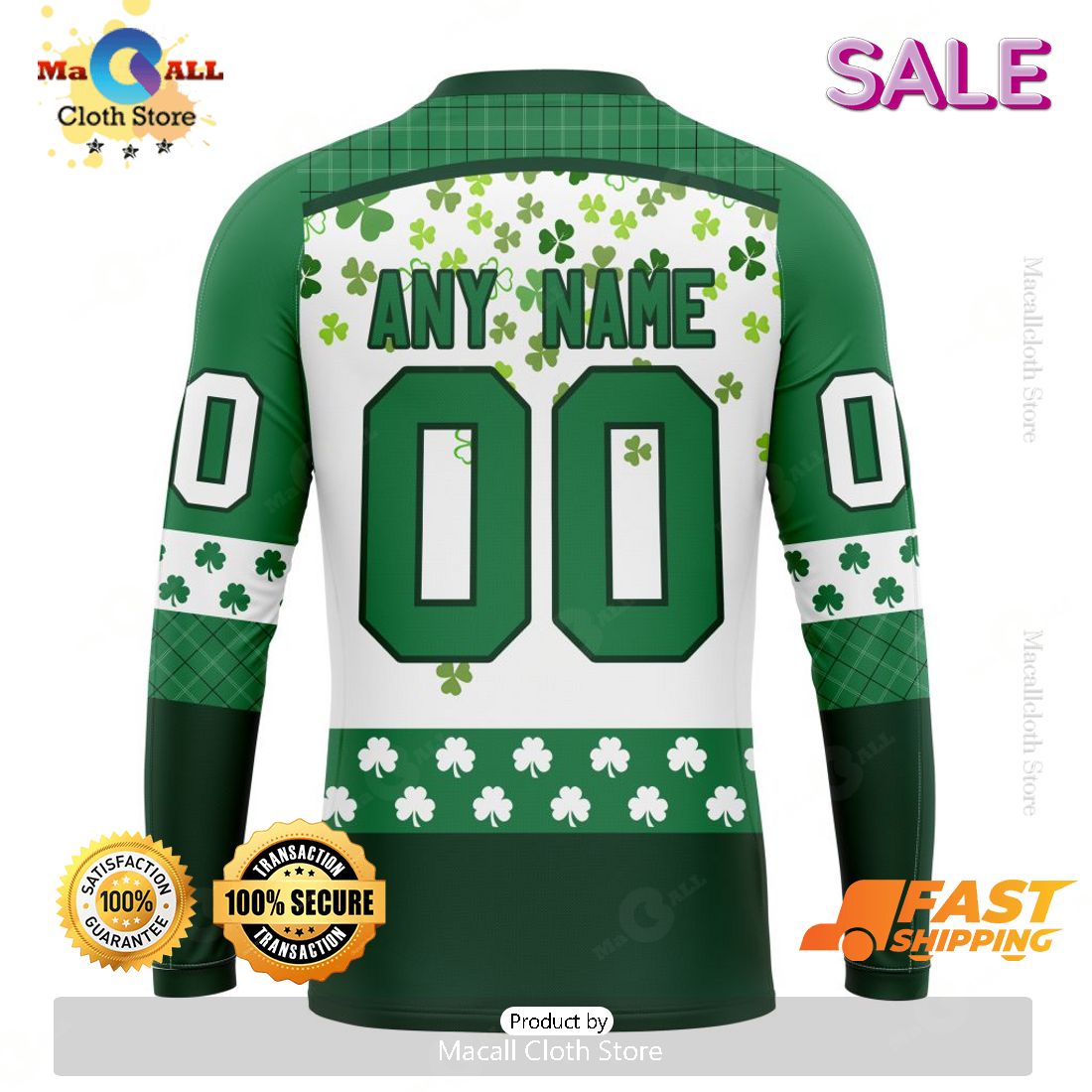 Personalized NHL Dallas Stars Special Design For St. Patrick Day Hoodie, Sweatshirt 3D