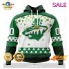 Personalized NHL Los Angeles Kings White Winter Hunting Camo Design Hoodie, Sweatshirt 3D
