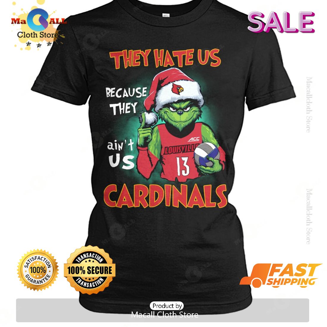 HOT The Grinch They Hate Us Because Ain’t Us Cardinals Classic T-Shirt HOT The Grinch They Hate Us Because Ain’t Us Cardinals Classic T-Shirt