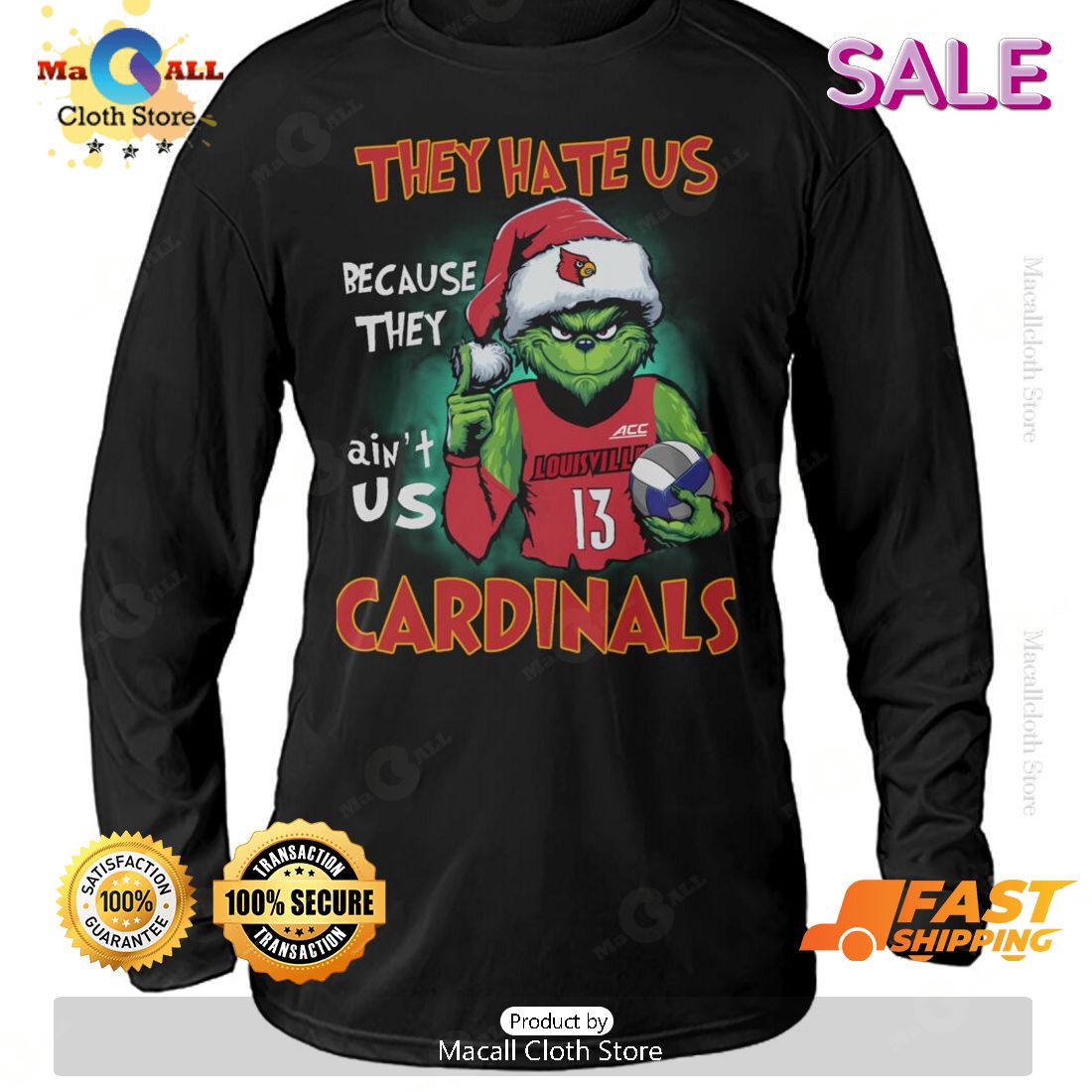 HOT The Grinch They Hate Us Because Ain’t Us Cardinals Classic T-Shirt HOT The Grinch They Hate Us Because Ain’t Us Cardinals Classic T-Shirt