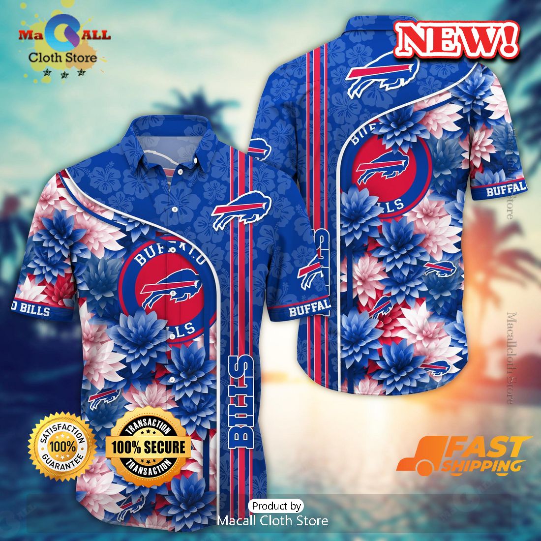 Buffalo Bills New Summer Gift For Fan Hawaiian Shirt Buffalo Bills New Summer Gift For Fan Hawaiian Shirt