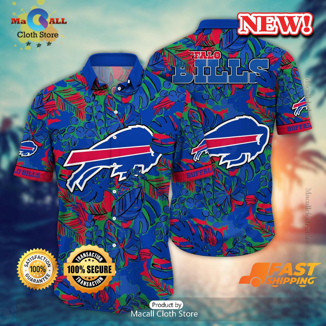 Buffalo Bills NFL Flower Summer Football Hawaii Shirt LIMITED