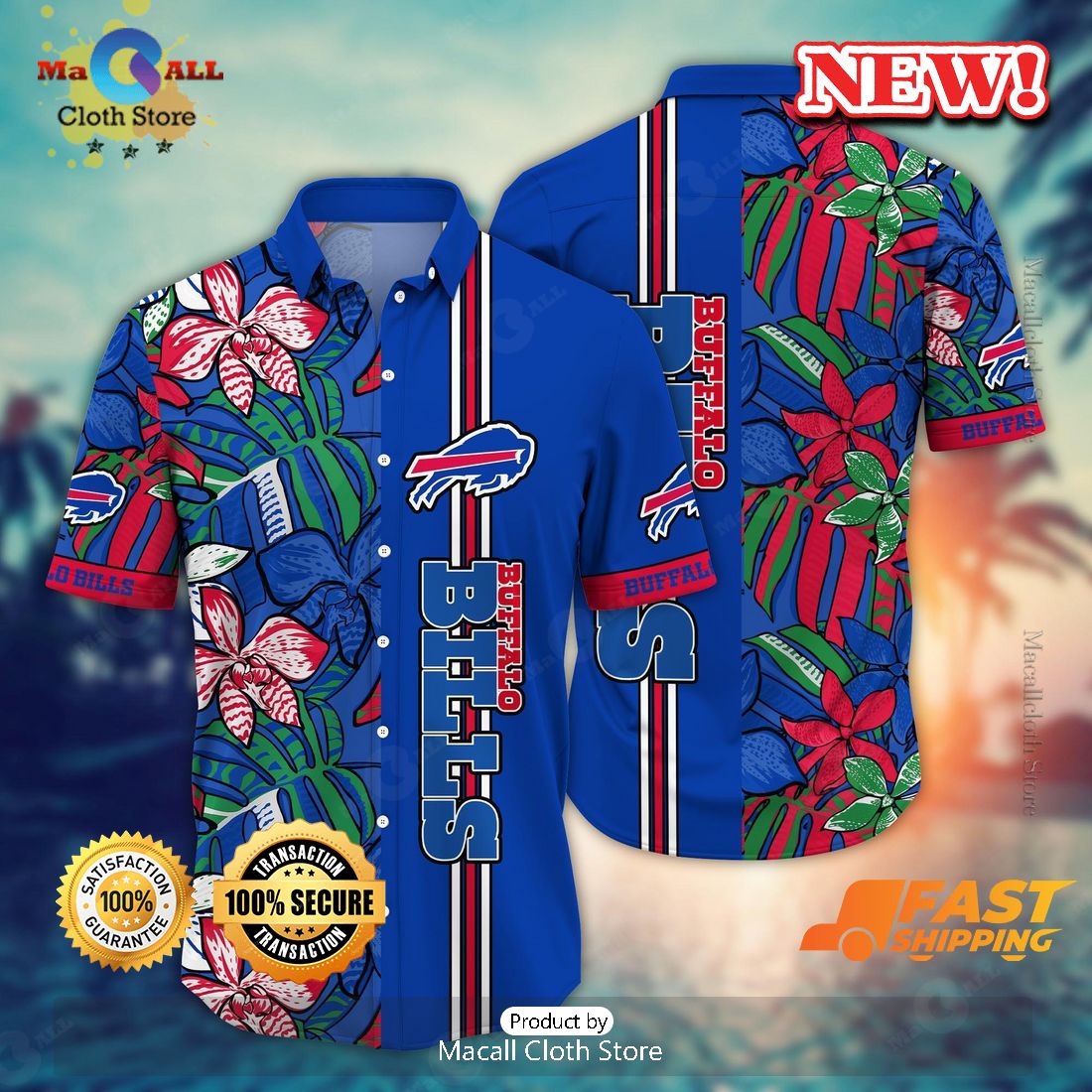 THE BEST Buffalo Bills NFL Flower Summer Football Hawaii Shirt THE BEST Buffalo Bills NFL Flower Summer Football Hawaii Shirt