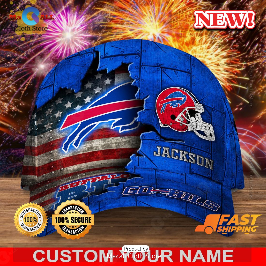 Buffalo Bills Custom Go Sports Teams Classic Cap Buffalo Bills Custom Go Sports Teams Classic Cap