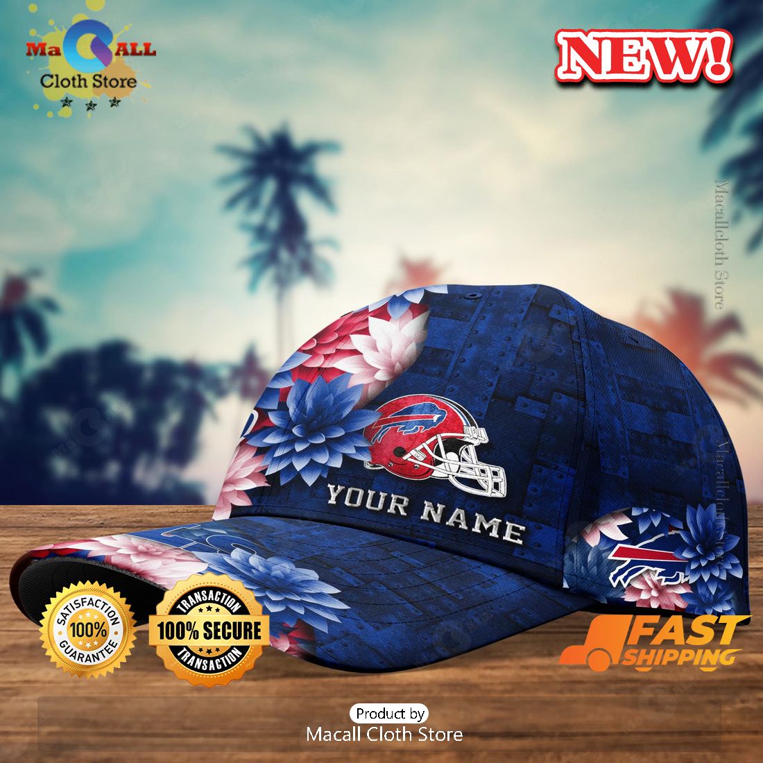 Buffalo Bills Customize Hot Luxury Gift For Fan Cap Buffalo Bills Customize Hot Luxury Gift For Fan Cap