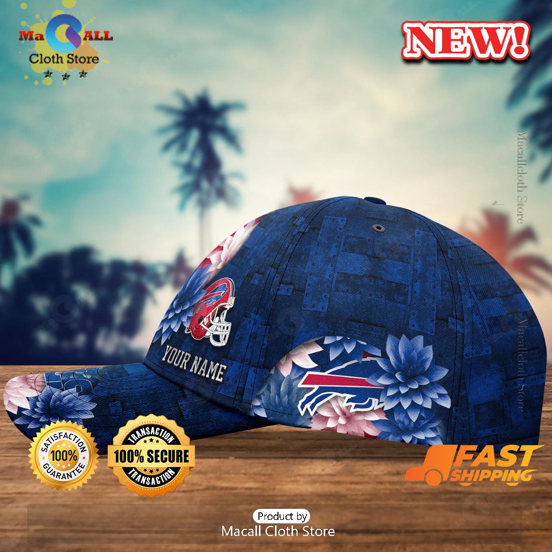 Buffalo Bills Customize Hot Luxury Gift For Fan Cap Buffalo Bills Customize Hot Luxury Gift For Fan Cap