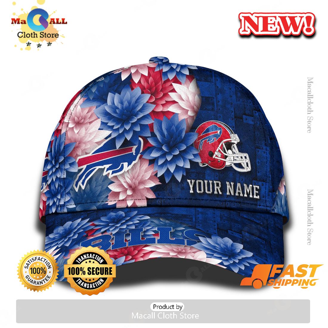 Buffalo Bills Customize Hot Luxury Gift For Fan Cap Buffalo Bills Customize Hot Luxury Gift For Fan Cap