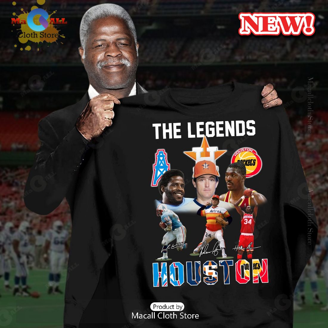 The Legends Houston Signatures T-Shirt The Legends Houston Signatures T-Shirt