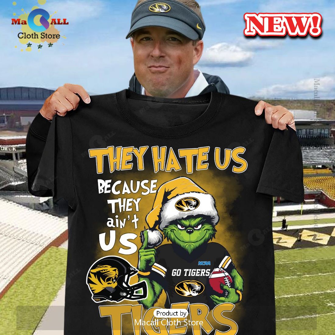 They Hate Us Because They Ain't Us Missouri Tigers T-Shirt They Hate Us Because They Ain't Us Missouri Tigers T-Shirt