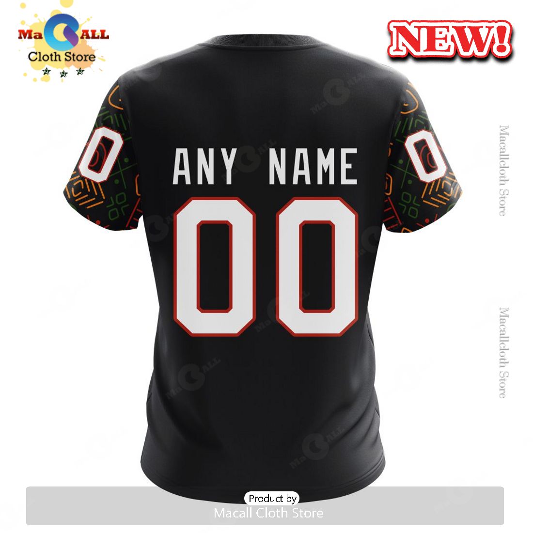 NHL Ottawa Senators Special Design For Black History Month Hoodie 3D NHL Ottawa Senators Special Design For Black History Month Hoodie 3D