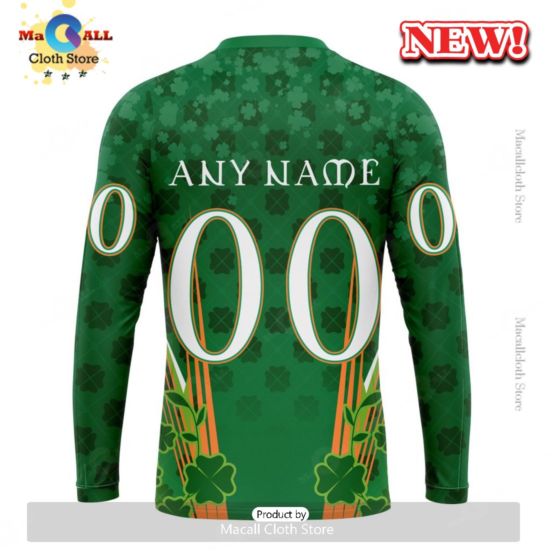 NHL Ottawa Senators Special Design For St. Patrick's Day Hoodie 3D NHL Ottawa Senators Special Design For St. Patrick's Day Hoodie 3D