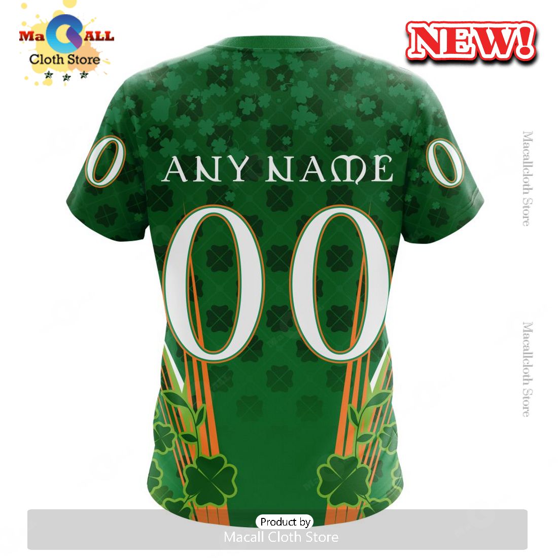 NHL Ottawa Senators Special Design For St. Patrick's Day Hoodie 3D NHL Ottawa Senators Special Design For St. Patrick's Day Hoodie 3D