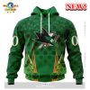 NHL San Jose Sharks Special Design Honoring Firefighters Hoodie 3D