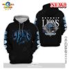 Detroit Lions North Division Fan Gifts Printed Clothes Black Hoodie 3D
