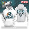 Philadelphia Eagles 2023 Faithful To The Bay White Hoodie 3D