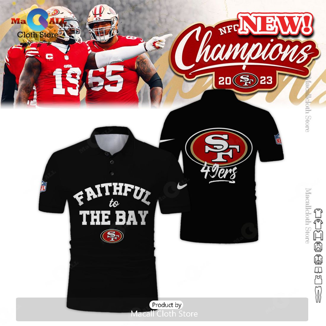 San Francisco 49ers 2023 Faithful To The Bay Black Hoodie 3D, Long Pant San Francisco 49ers 2023 Faithful To The Bay Black Hoodie 3D, Long Pant