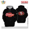 SF 49ers New Arrivals Clothes Black Hoodie 3D