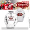 San Francisco 49ers Christian McCaffrey Football All Over Printed Clothes Hoodie 3D