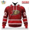 NHL Anaheim Ducks Hot Design With Native Pattern Hoodie 3D