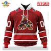 NHL Arizona Coyotes Hot Design With Native Pattern Hoodie 3D