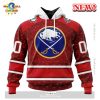 NHL Buffalo Sabres Hot Design With Native Pattern Hoodie 3D