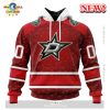 NHL Dallas Stars Hot Design With Native Pattern Hoodie 3D