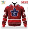 NHL Toronto Maple Leafs Hot Design With Native Pattern Hoodie 3D