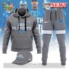 HOT Detroit Grey Nike 2024 NFL Playoff Hoodie 3D Limited Edition