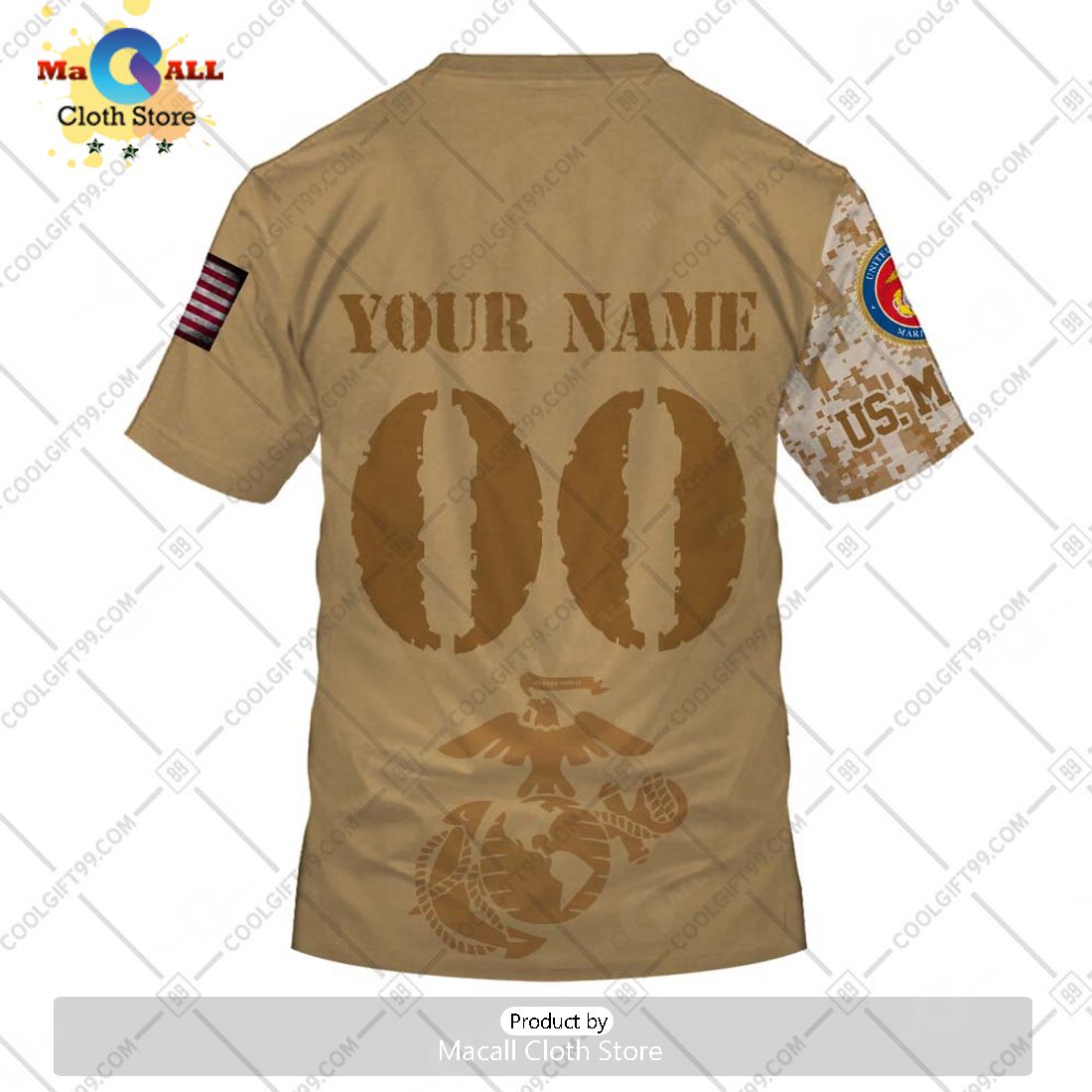 Personalized NFL Buffalo Bills Marine Camo Special Hoodie 3D Personalized NFL Buffalo Bills Marine Camo Special Hoodie 3D