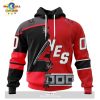 NHL Calgary Flames Special Home Mix Reverse Retro Personalized Kits Hoodie