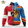 NHL Edmonton Oilers Special Home Mix Reverse Retro Personalized Kits Hoodie