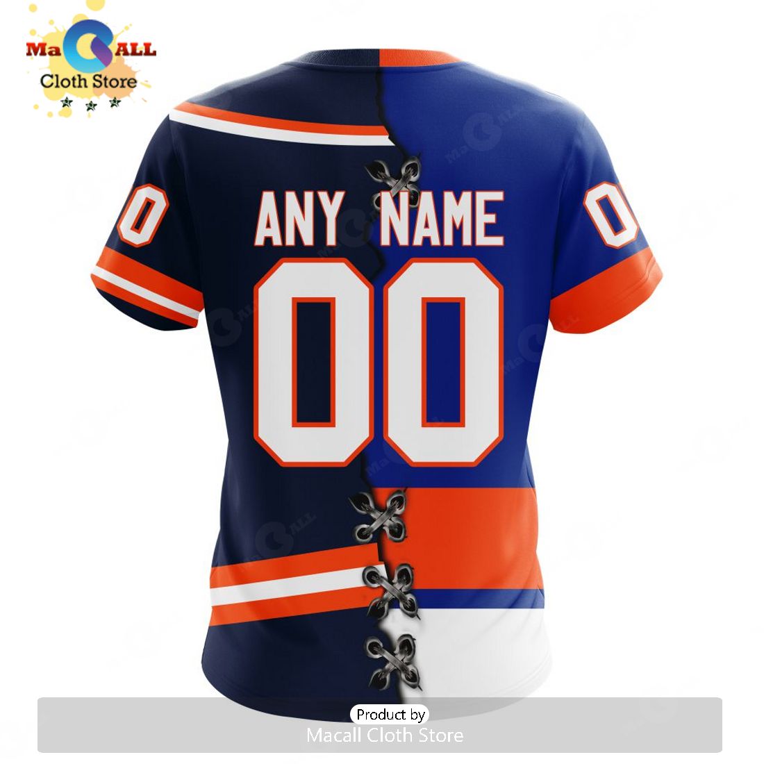 NHL New York Islanders Special Home Mix Reverse Retro Personalized Kits Hoodie NHL New York Islanders Special Home Mix Reverse Retro Personalized Kits Hoodie