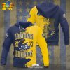 Michigan Wolverines 12x National Football Champions Apparels Hoodie 3D