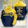 Michigan Wolverines Business Is Finished Black Apparels Hoodie 3D
