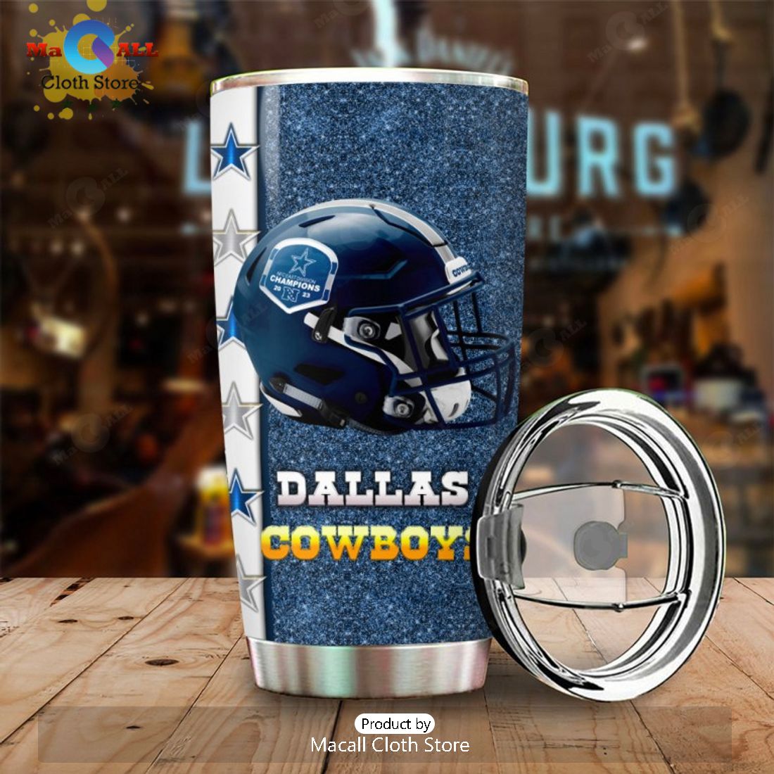 Limited Dallas Cowboys NFC East Champions Luxury Tumbler Cup