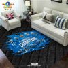 Detroit Lions 2023 NFC North Division Champions Rectangular Rug