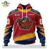 Personalized Letters Number Flint Firebirds Away Jersey Hoodie 3D Limited