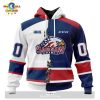 Personalized Letters Number Saginaw Spirit Mix Home And Retro Jersey Hoodie 3D Limited