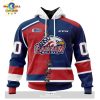Personalized Letters Number Saginaw Spirit Reverse Retro Pattern Jersey Hoodie 3D Limited