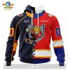 Personalized Letters Number Barrie Colts Reverse Retro Pattern Jersey Hoodie 3D