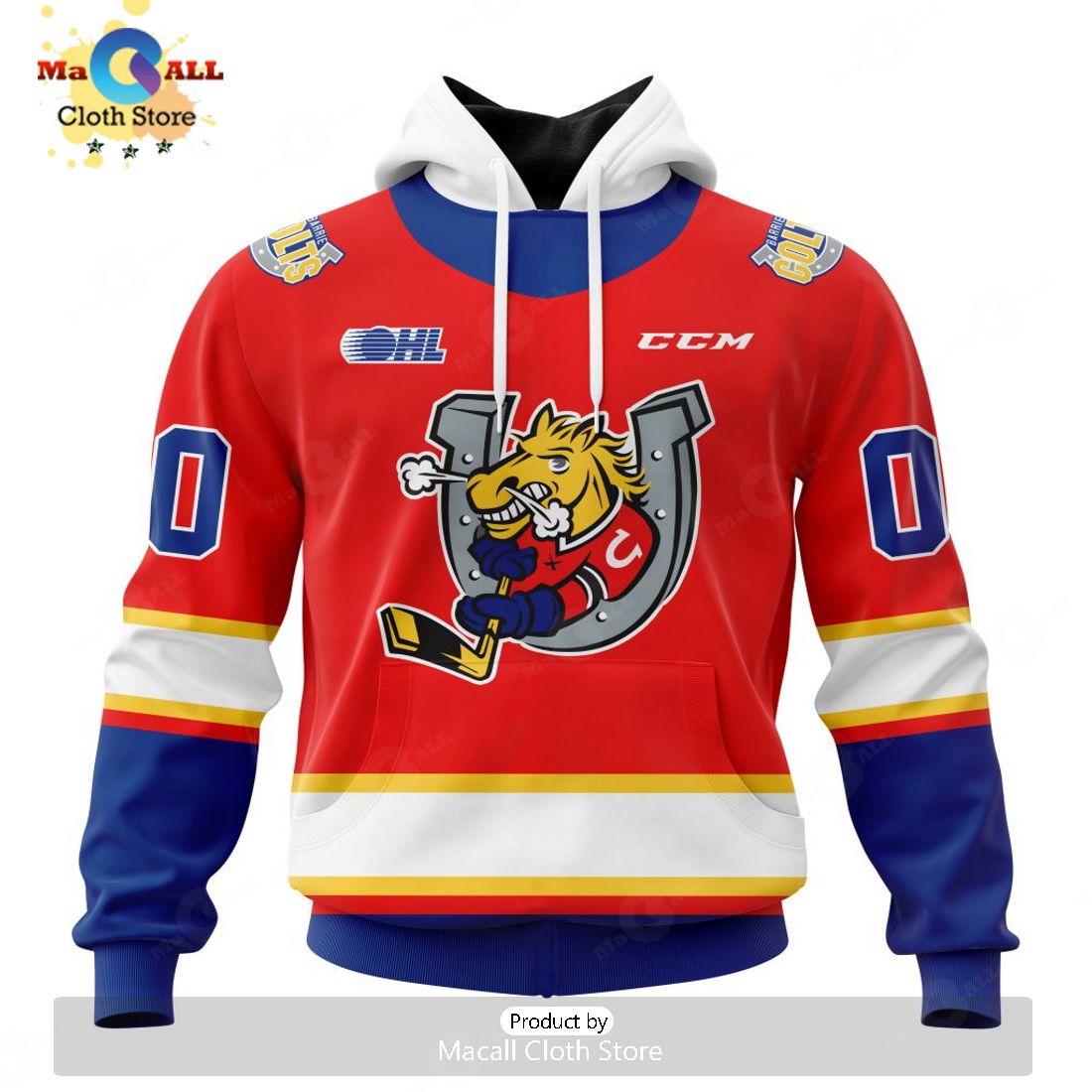 Personalized Letters Number Barrie Colts Reverse Retro Pattern Jersey Hoodie 3D Personalized Letters Number Barrie Colts Reverse Retro Pattern Jersey Hoodie 3D