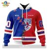 Personalized Letters Number Kitchener Rangers Mix Home And Away Jersey Hoodie 3D