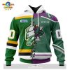 Personalized Letters Number London Knights Reverse Retro Pattern Jersey Hoodie 3D