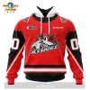 Personalized Letters Number Niagara IceDogs Mix Home And Retro Jersey Hoodie 3D