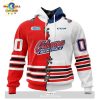 Personalized Letters Number Owen Sound Attack Mix Home And Away Jersey Hoodie 3D
