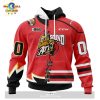 Personalized Letters Number Peterborough Petes Reverse Retro Pattern Jersey Hoodie 3D