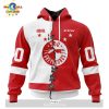 Personalized Letters Number Sault Ste. Marie Greyhounds Mix Home And Retro Jersey Hoodie 3D